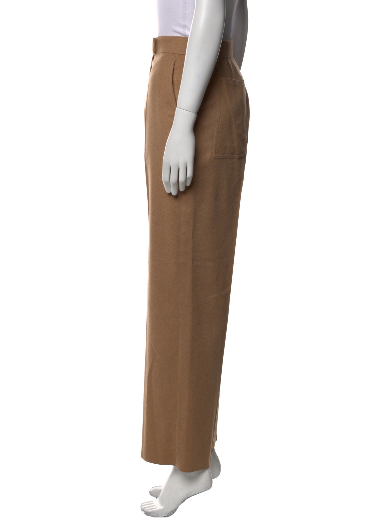 Weekend Max Mara Camel Hair Wide Leg Pants w/ Tags