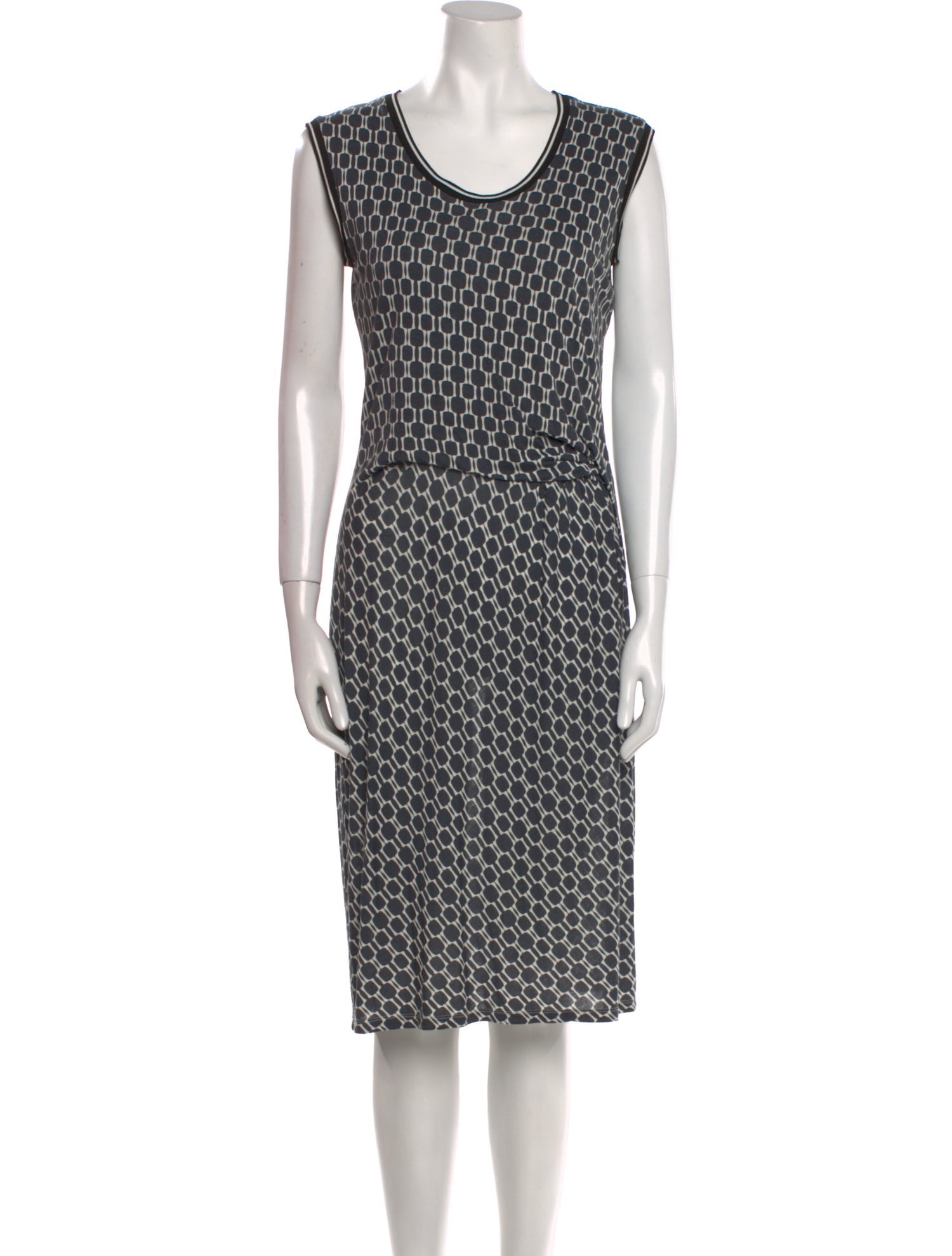 Weekend Max Mara Printed Knee-Length Dress