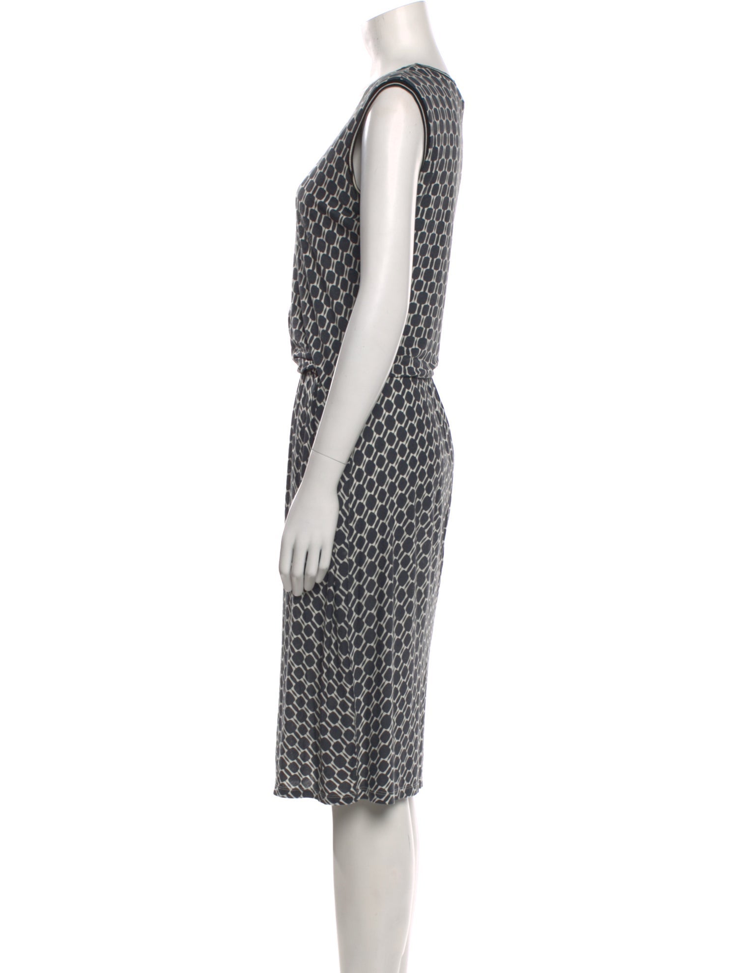 Weekend Max Mara Printed Knee-Length Dress