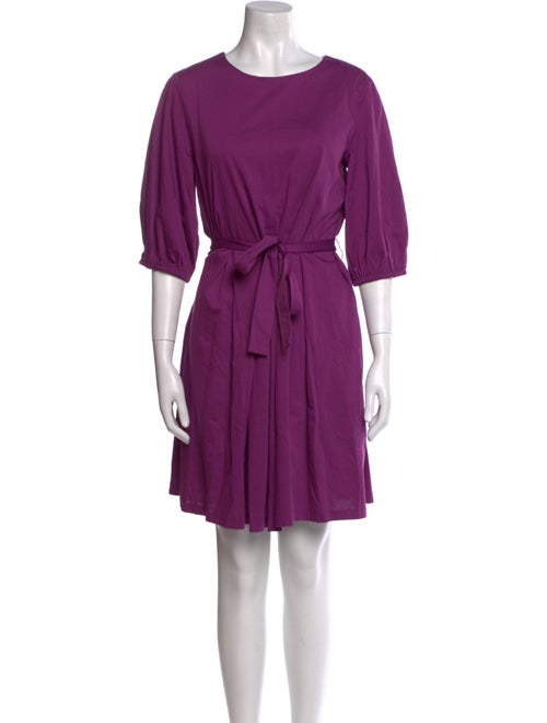 Weekend Max Mara Scoop Neck Mini Dress