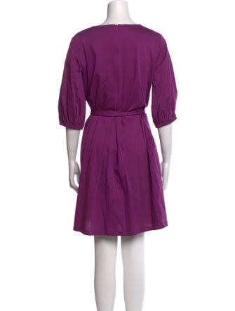 Weekend Max Mara Scoop Neck Mini Dress