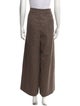 Weekend Max Mara Houndstooth Print Wide Leg Pants