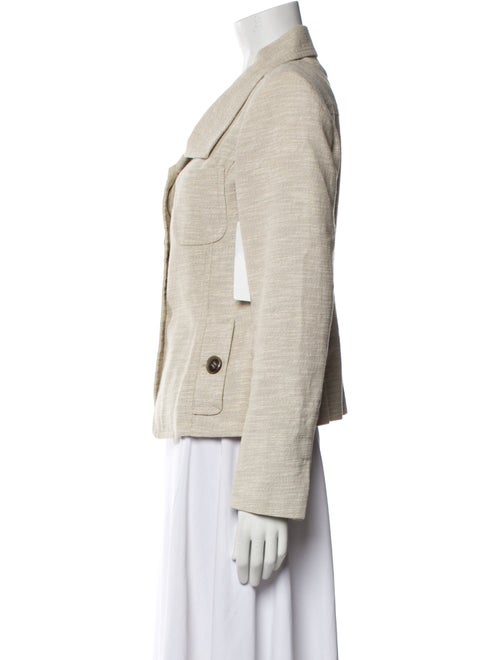 Weekend Max Mara Linen Tweed Pattern Blazer