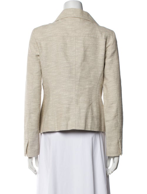 Weekend Max Mara Linen Tweed Pattern Blazer