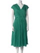 Weekend Max Mara V-Neck Midi Length Dress