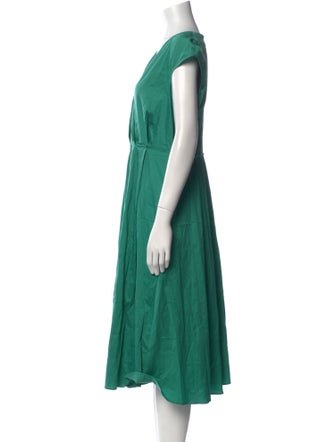 Weekend Max Mara V-Neck Midi Length Dress