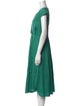 Weekend Max Mara V-Neck Midi Length Dress