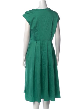 Weekend Max Mara V-Neck Midi Length Dress