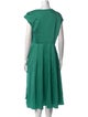 Weekend Max Mara V-Neck Midi Length Dress