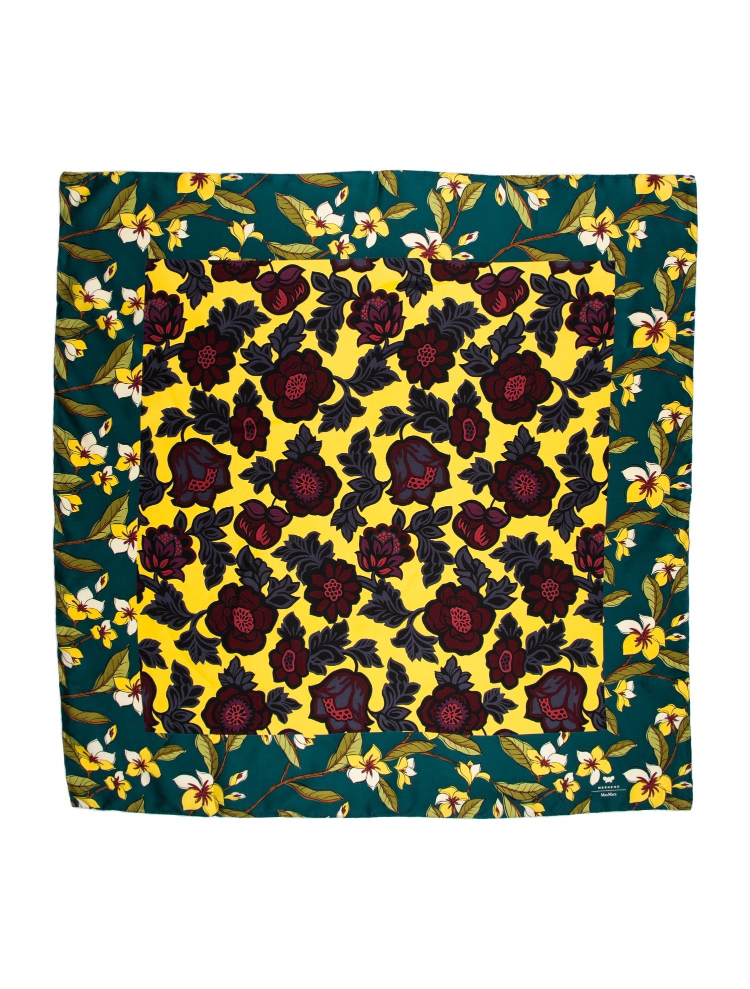 Weekend Max Mara Silk Printed Shawl