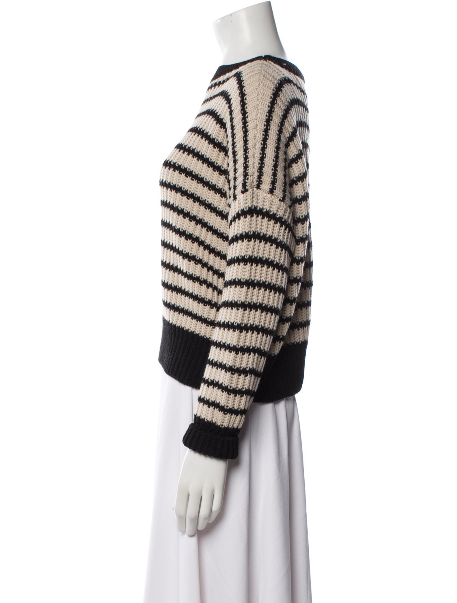 Weekend Max Mara Virgin Wool Striped Sweater w/ Tags