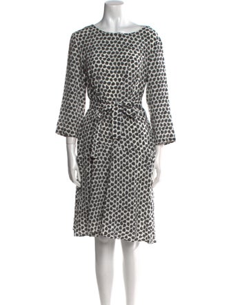 Weekend Max Mara Silk Knee-Length Dress