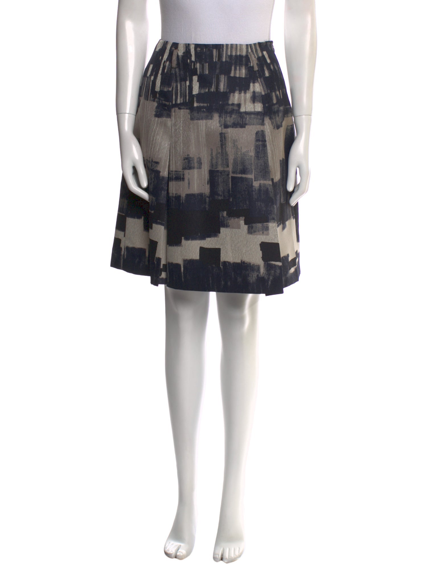 Weekend Max Mara Printed Knee-Length Skirt