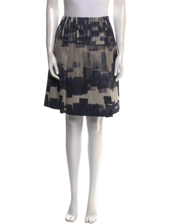 Weekend Max Mara Printed Knee-Length Skirt