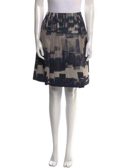 Weekend Max Mara Printed Knee-Length Skirt