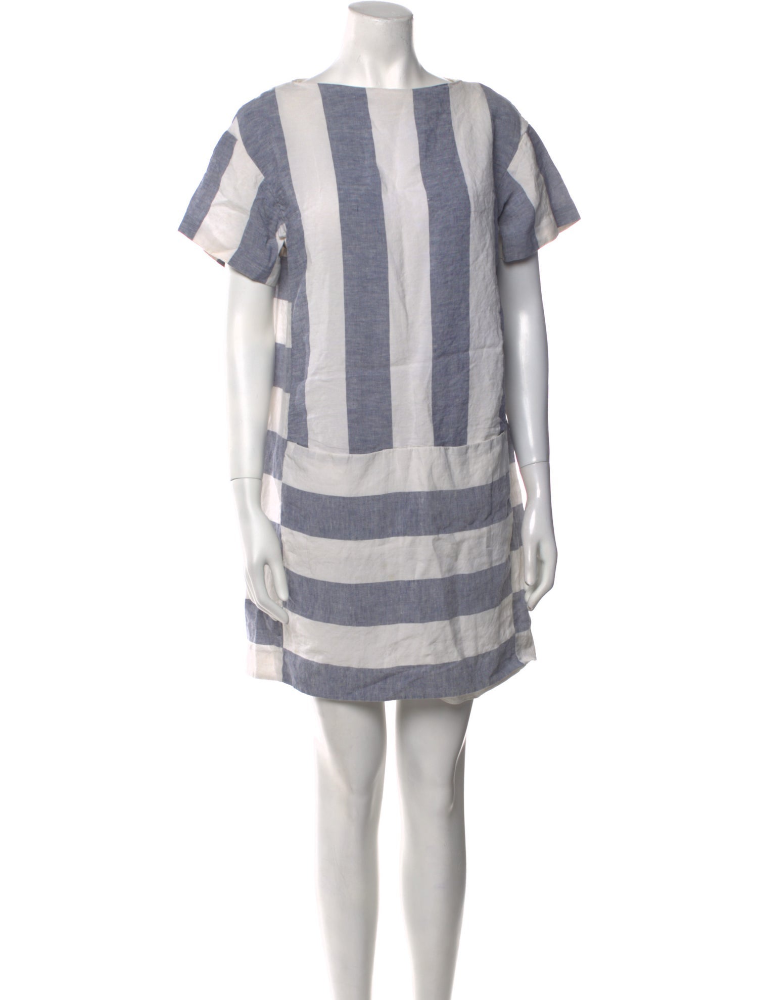 Weekend Max Mara Striped Knee-Length Dress