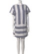 Weekend Max Mara Striped Knee-Length Dress