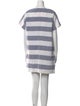 Weekend Max Mara Striped Knee-Length Dress