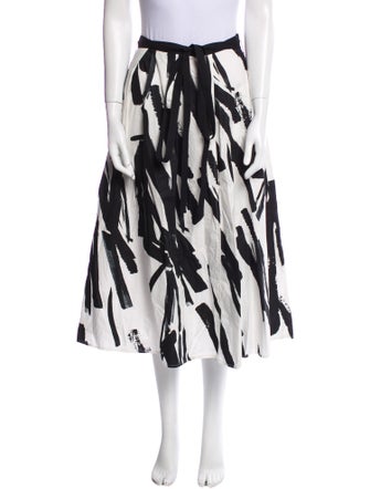 Weekend Max Mara Printed Midi Length Skirt