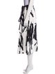 Weekend Max Mara Printed Midi Length Skirt