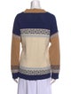 Weekend Max Mara Printed V-Neck Sweater