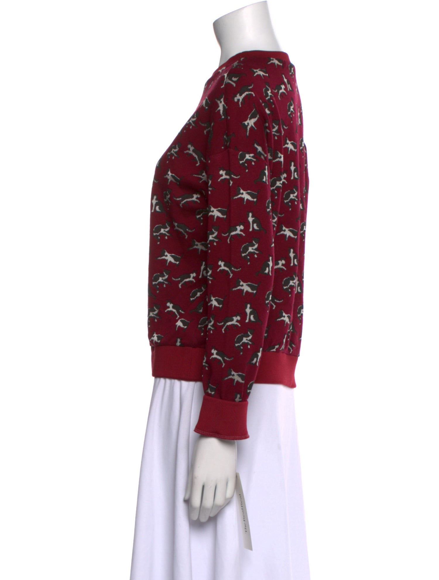 Weekend Max Mara Printed Crew Neck Sweatshirt