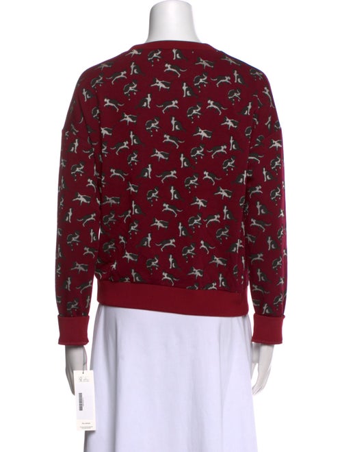 Weekend Max Mara Printed Crew Neck Sweatshirt