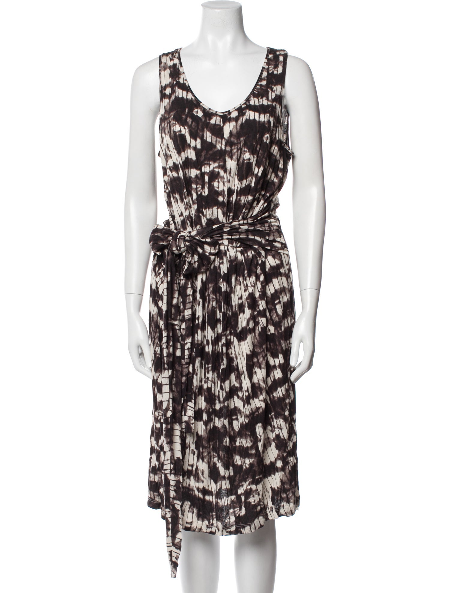 Weekend Max Mara Printed Knee-Length Dress