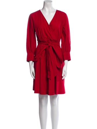 Weekend Max Mara V-Neck Mini Dress