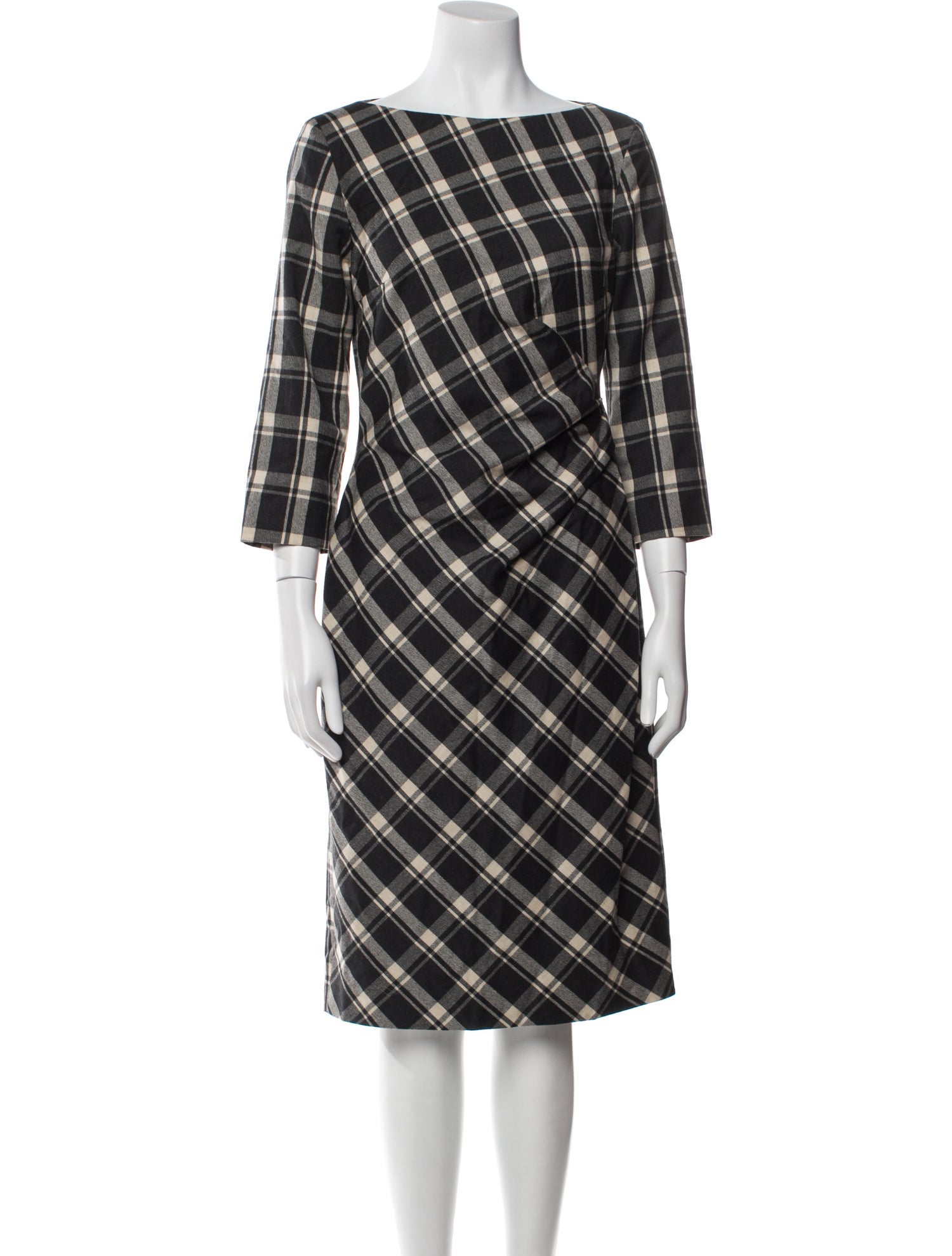 Weekend Max Mara Virgin Wool Knee-Length Dress