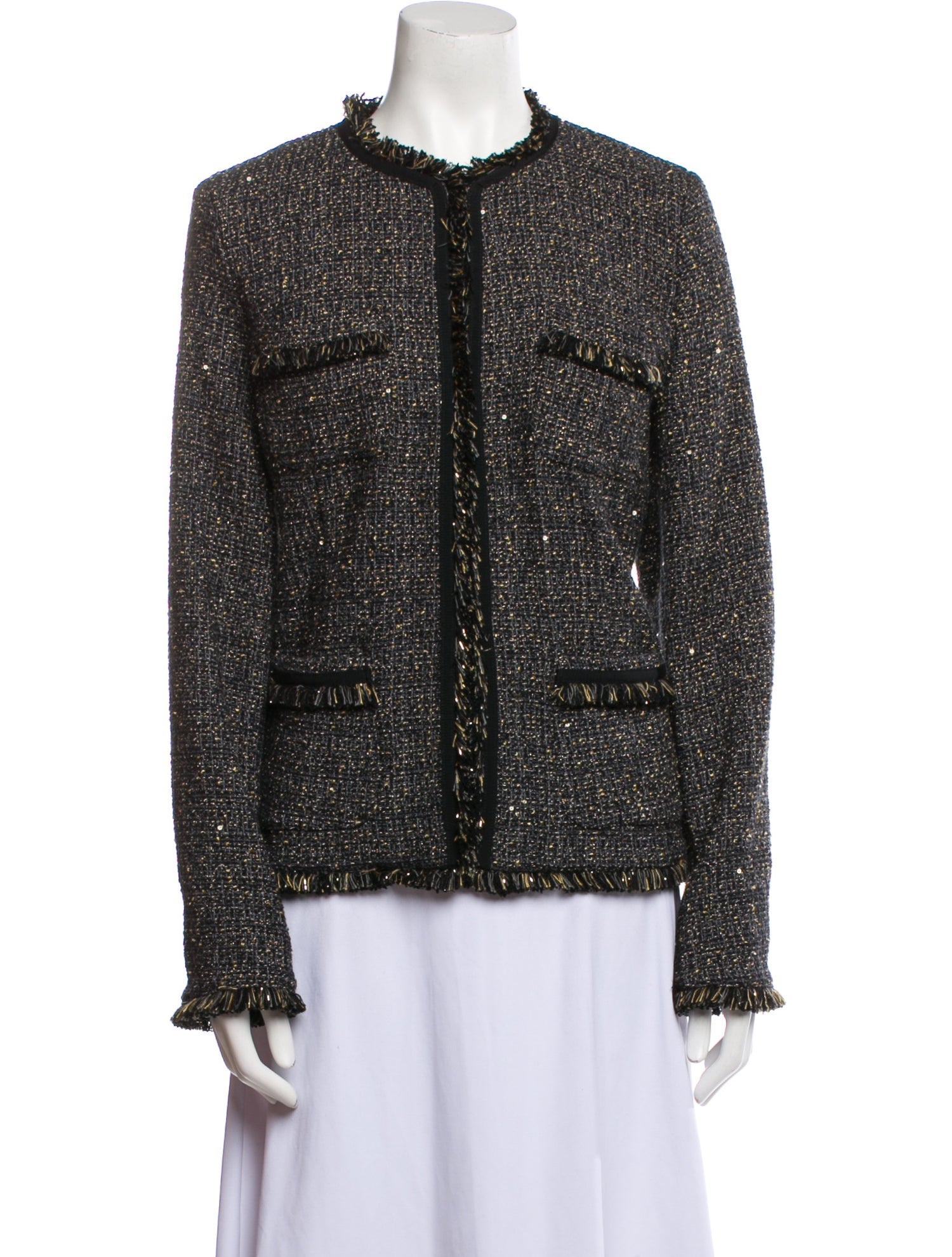 Weekend Max Mara Tweed Pattern Jacket