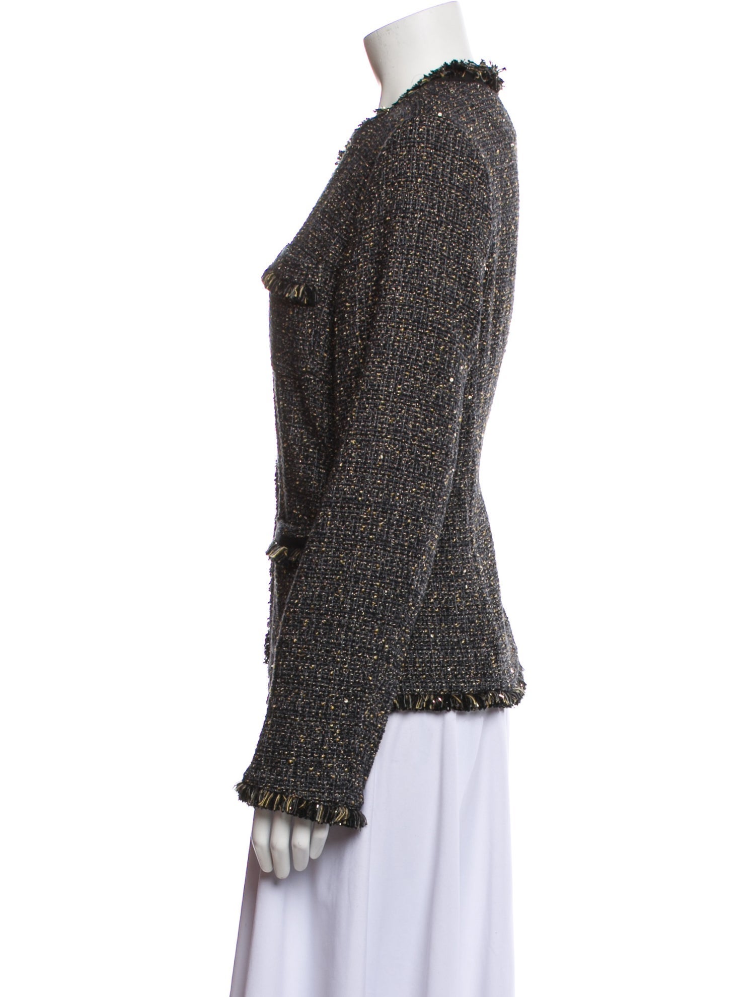 Weekend Max Mara Tweed Pattern Jacket