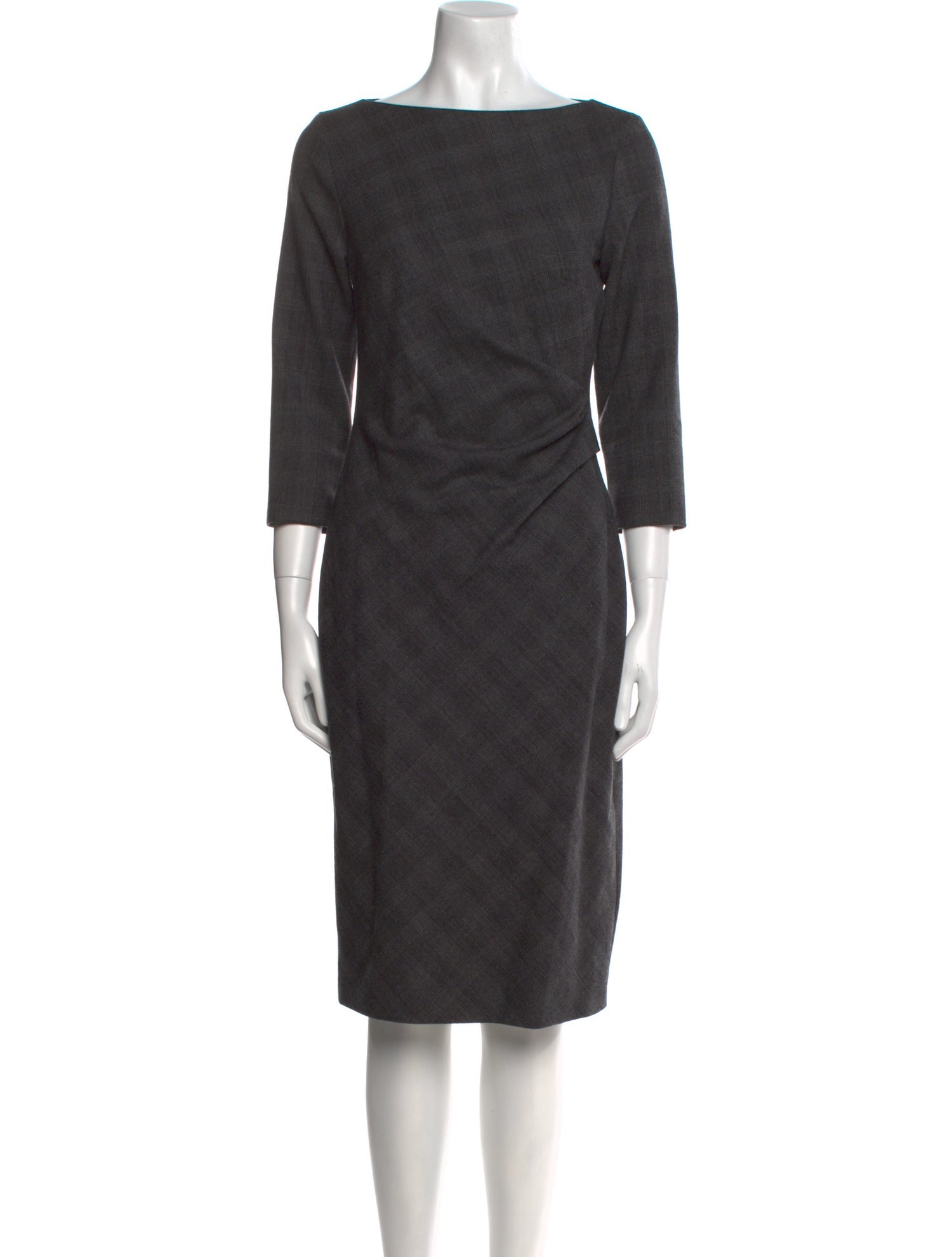 Weekend Max Mara Virgin Wool Midi Length Dress