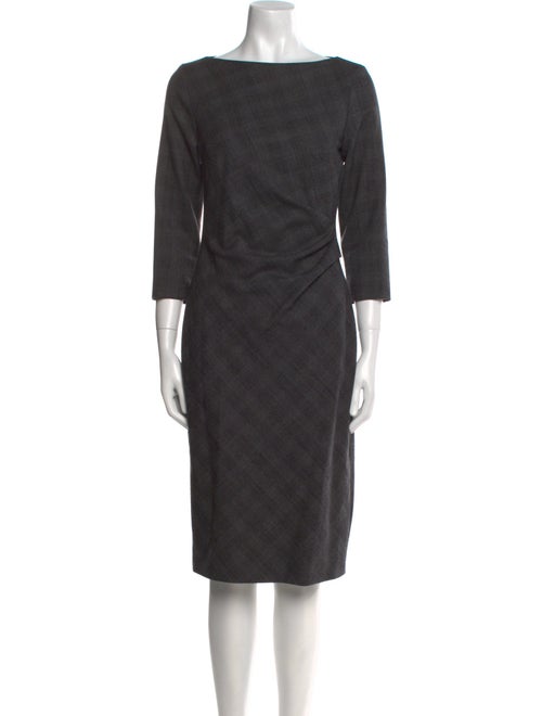 Weekend Max Mara Virgin Wool Midi Length Dress