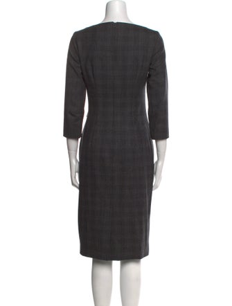 Weekend Max Mara Virgin Wool Midi Length Dress