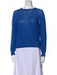 Weekend Max Mara Bateau Neckline Long Sleeve Top