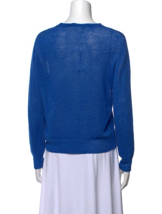 Weekend Max Mara Bateau Neckline Long Sleeve Top