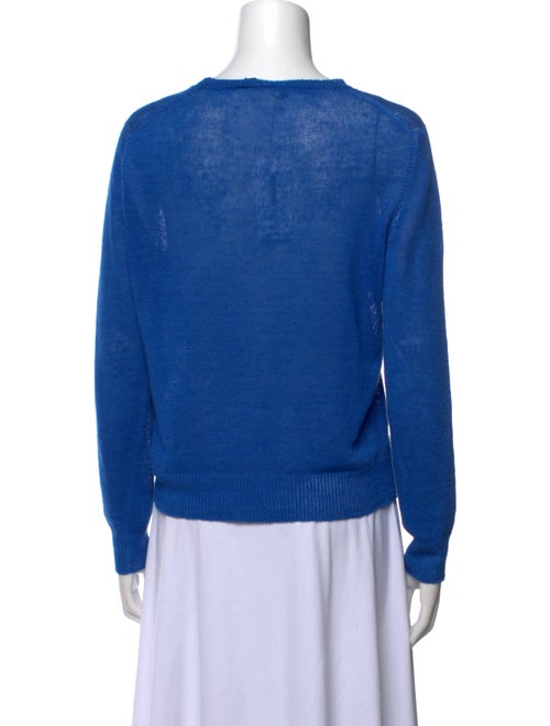 Weekend Max Mara Bateau Neckline Long Sleeve Top