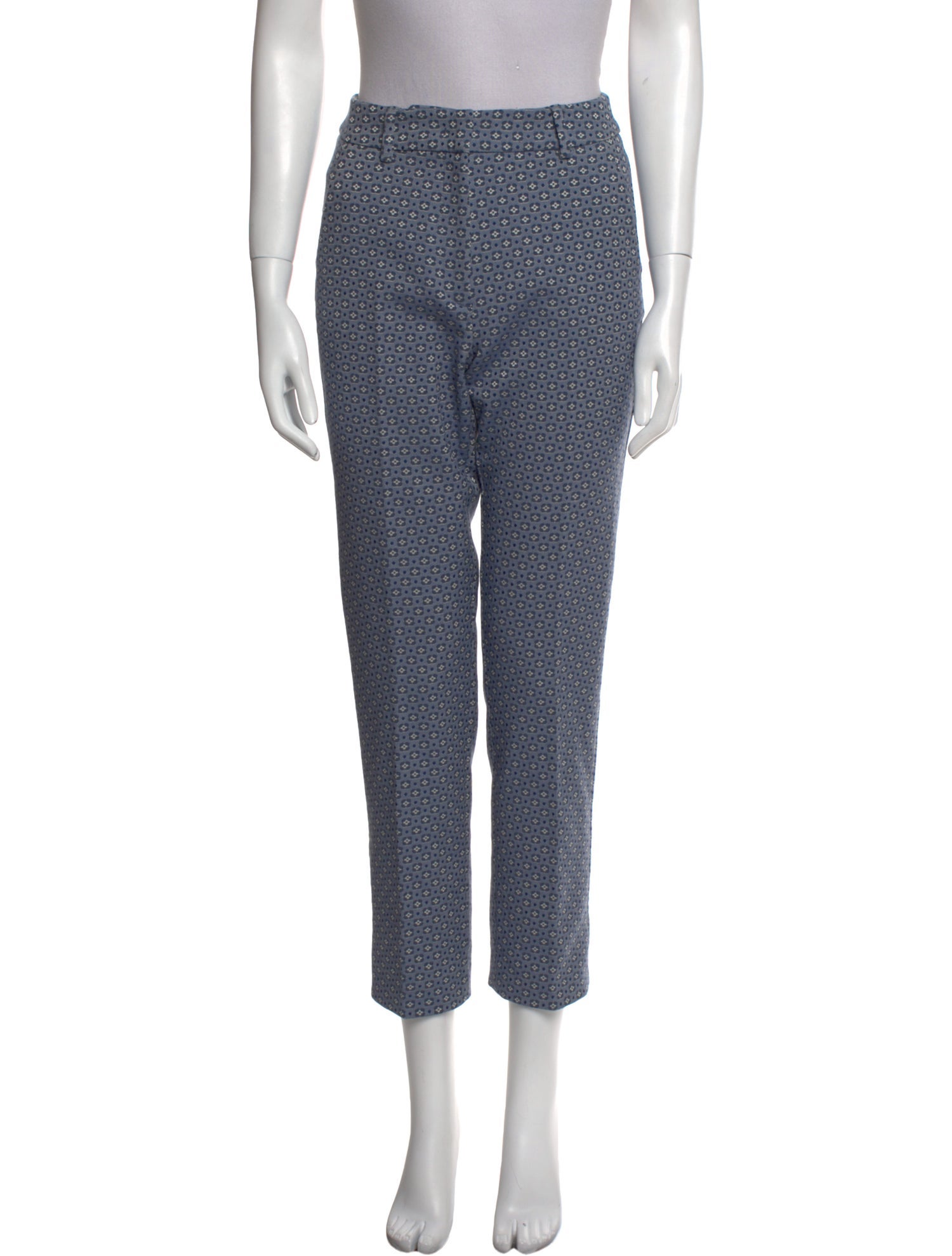 Weekend Max Mara Printed Straight Leg Pants