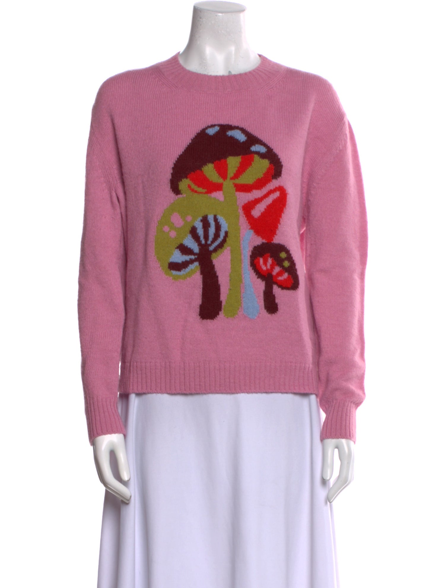 Weekend Max Mara Wool Graphic Print Sweater