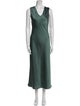 Weekend Max Mara V-Neck Long Dress
