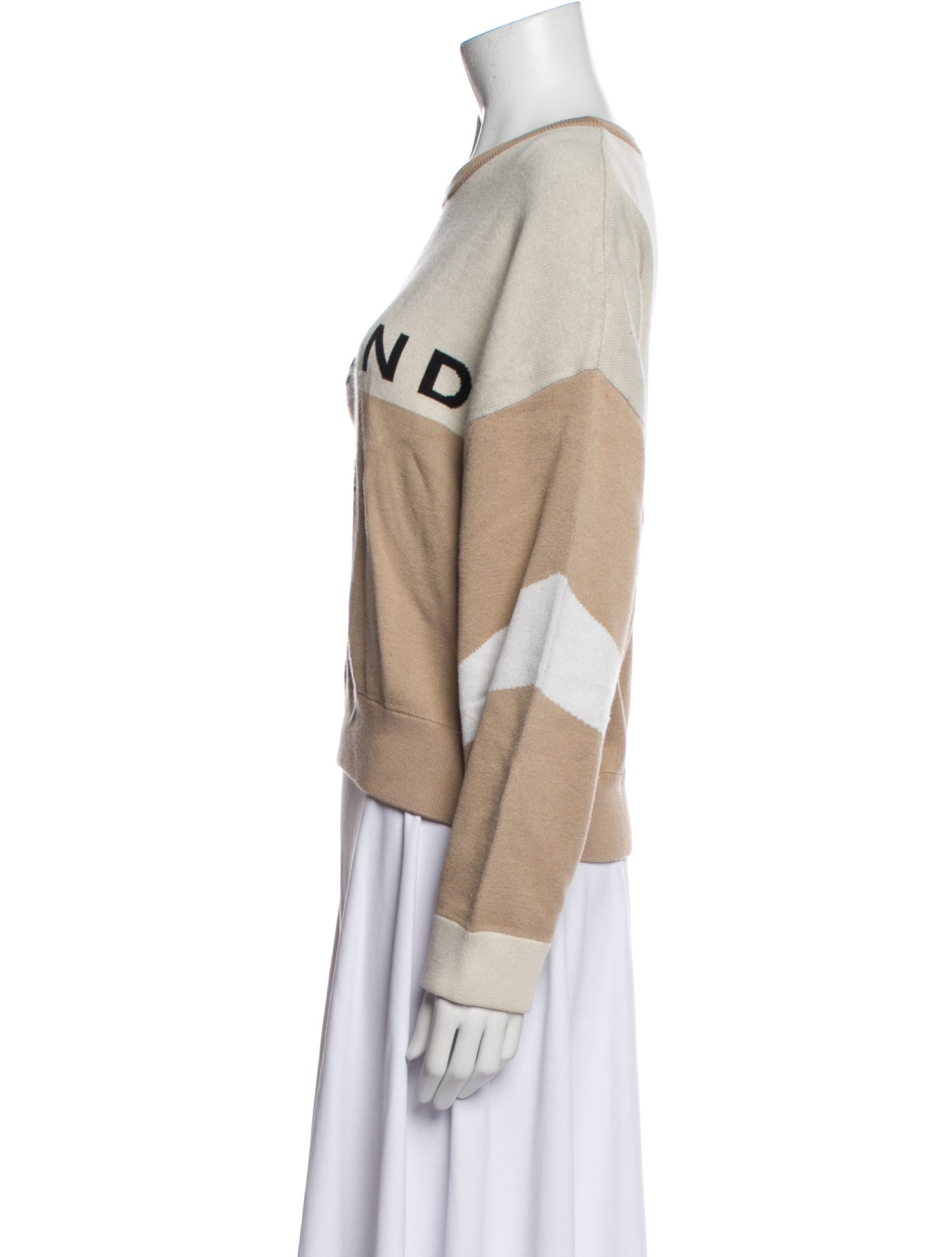 Weekend Max Mara Cashmere Printed Sweater w/ Tags