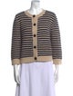 Weekend Max Mara Virgin Wool Striped Sweater
