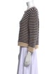 Weekend Max Mara Virgin Wool Striped Sweater