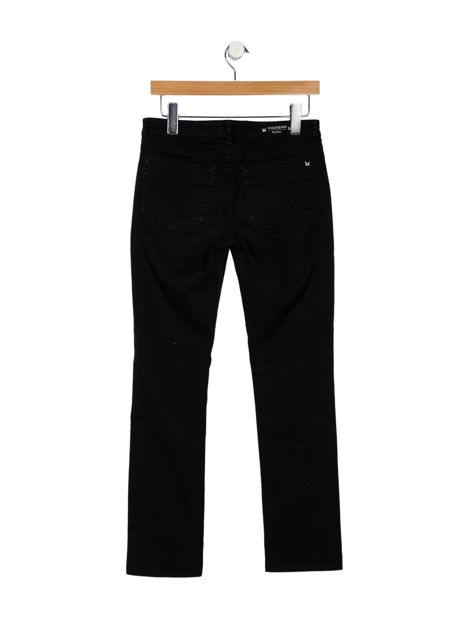 Weekend Max Mara Low-Rise Straight Leg Jeans