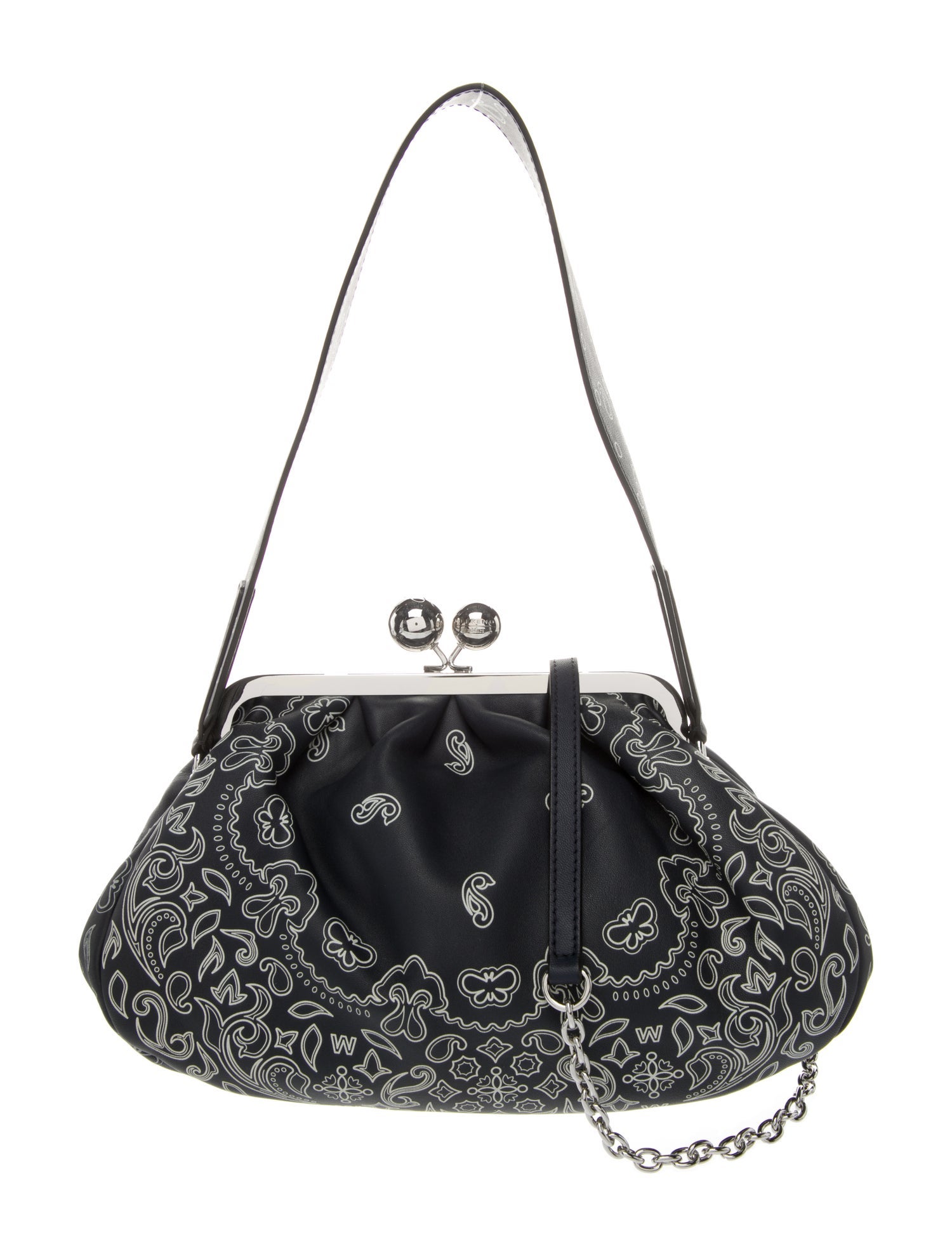 Weekend Max Mara Leather Evening Bag