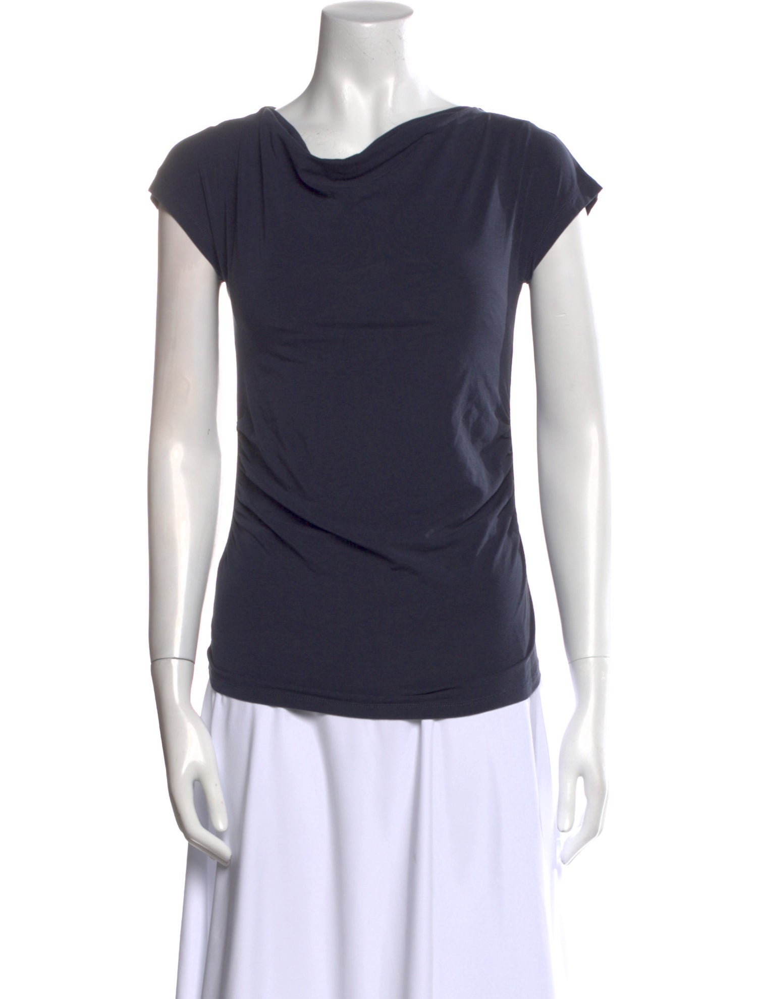 Weekend Max Mara Cowl Neck Short Sleeve T-Shirt