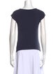 Weekend Max Mara Cowl Neck Short Sleeve T-Shirt