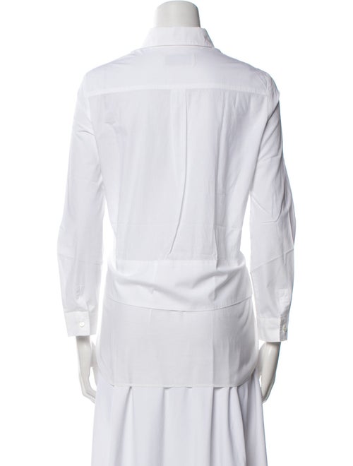 Weekend Max Mara Three-Quarter Sleeve Button-Up Top