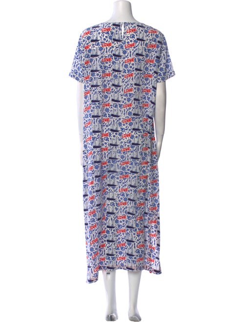 Weekend Max Mara Silk Long Dress
